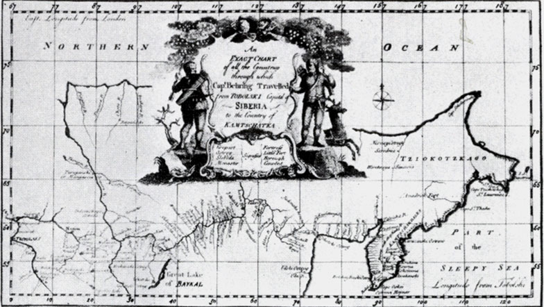 Именно участники экспедиции Кука предложили и ввели в употребление названия Берингов пролив, Берингово море. 