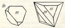 Рис. 129. Кристаллы тетраэдрита