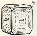 Рис. 137. Кристалл криолита