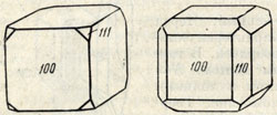 Рис. 178. Кристаллы уранинита