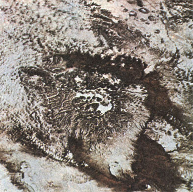 Вулканический массив Маунт Тейлор (Снимок из космоса)