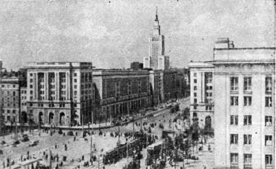 Варшава. Площадь Конституции.