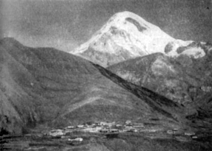 Большой Кавказ. Гора Казбек